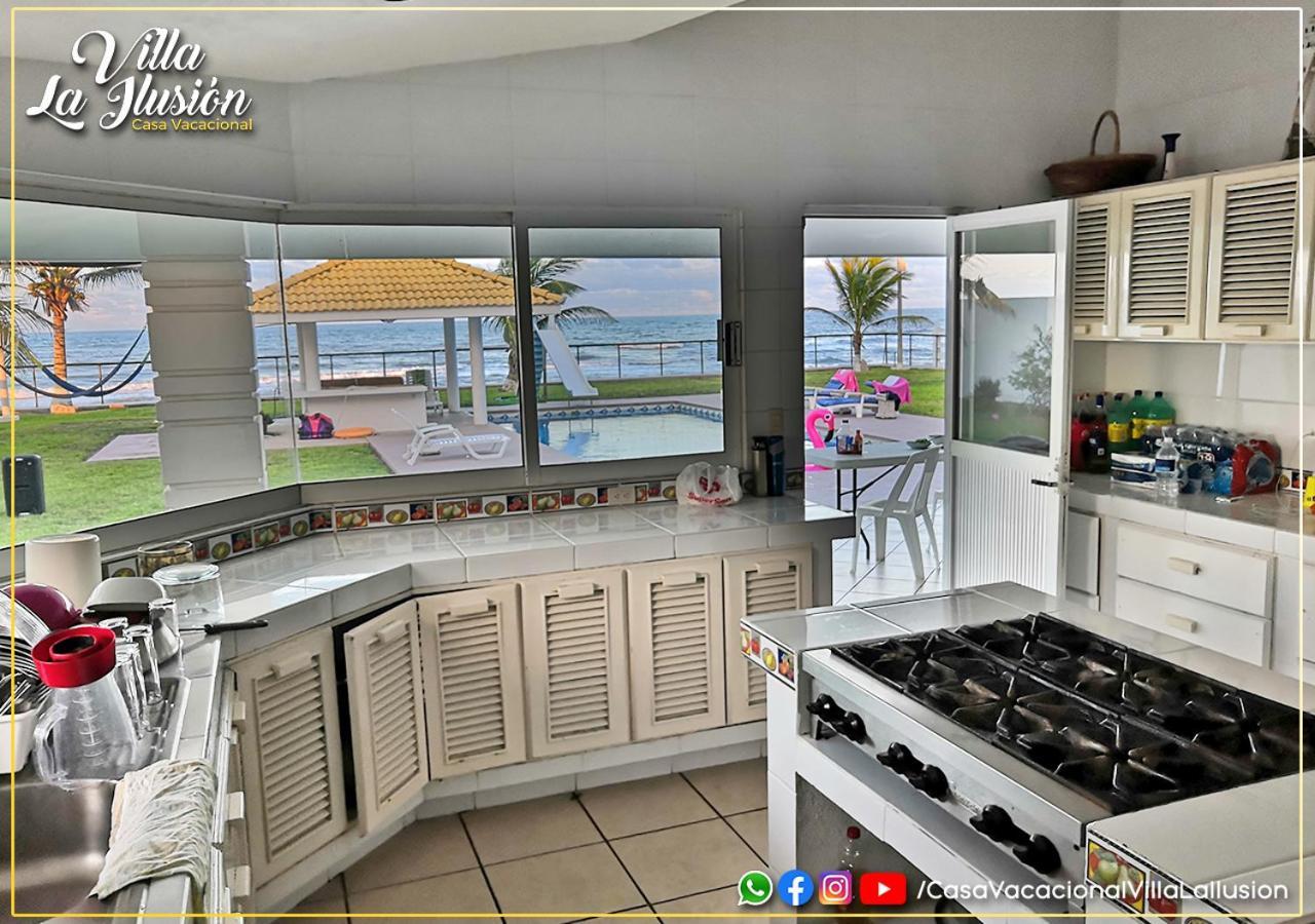 Villa La Ilusion Casa Vacacional Tecolutla Esterno foto
