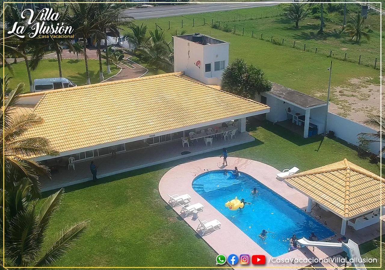 Villa La Ilusion Casa Vacacional Tecolutla Esterno foto